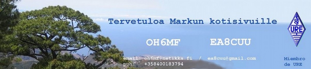 Tervetuloa Markun kotisivuille!